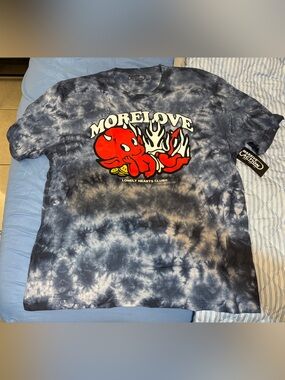Lonely Hearts Club x Massive Action More Love Baby Devil Blue Tie-Dye Men’s XL